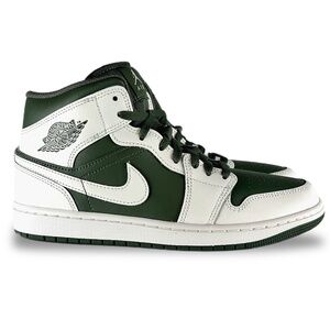 Size 9.5 - Air Jordan 1 Mid Summit White/Vintage NWT